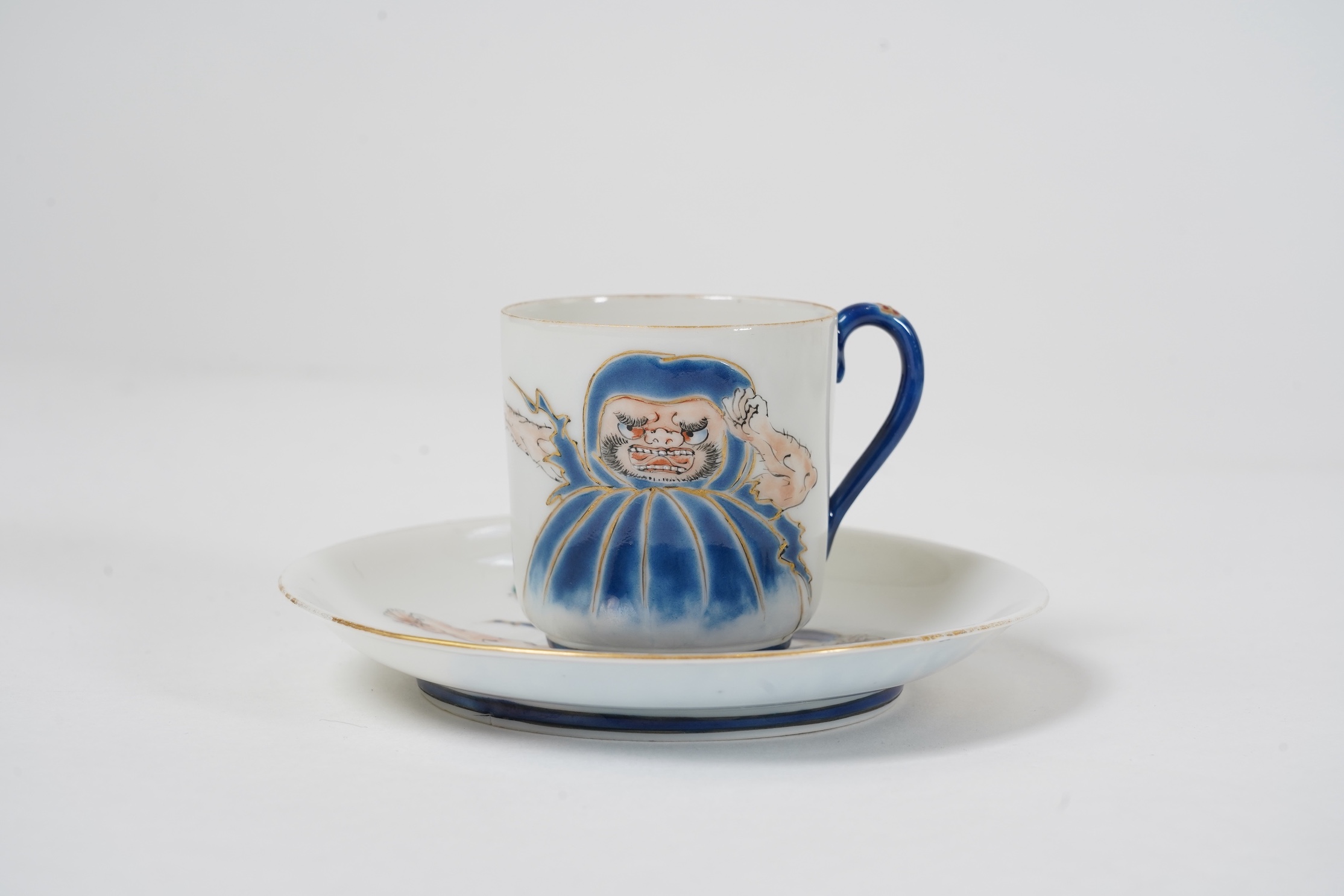 Shoko Takebe for Thomas B. Blow, a fine Japanese eggshell porcelain tea and coffee set, dated 1905
